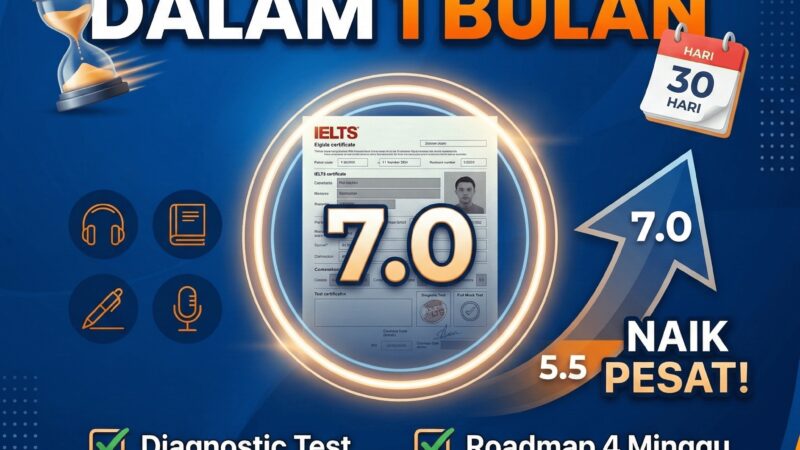 Panduan Sukses 2026: 5 Cara Mendapatkan Skor IELTS 7.5 untuk Beasiswa Luar Negeri